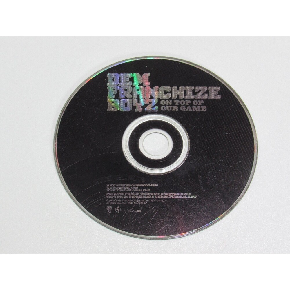 Dem Franchize Boyz – On Top Of Our Game CD 2006 Hip Hop Virgin Records
